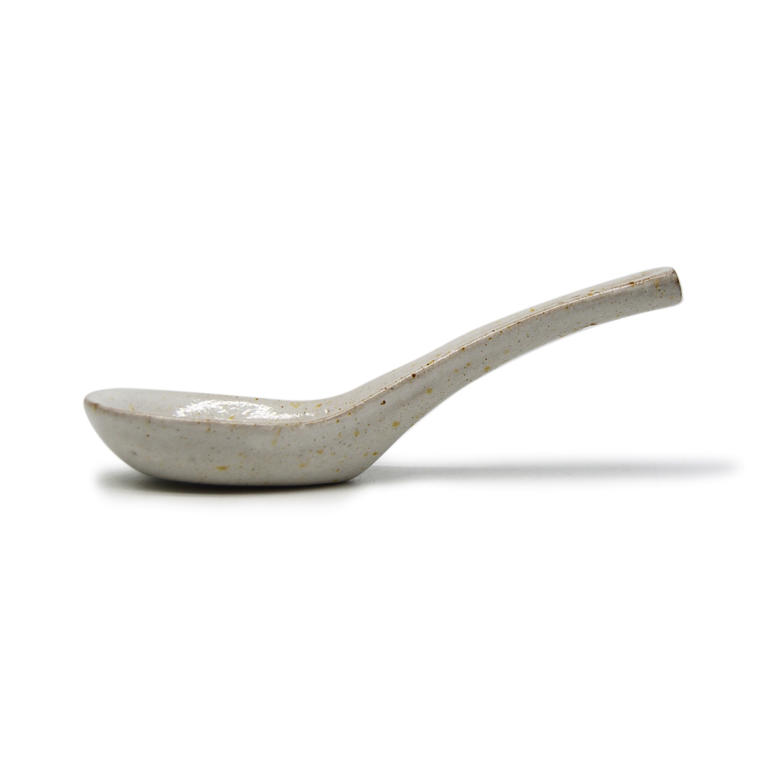 Spoon with Long handle - 0015 Glossy Stoneware